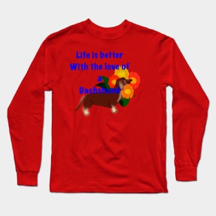 Dachshund Love Long Sleeve T-Shirt